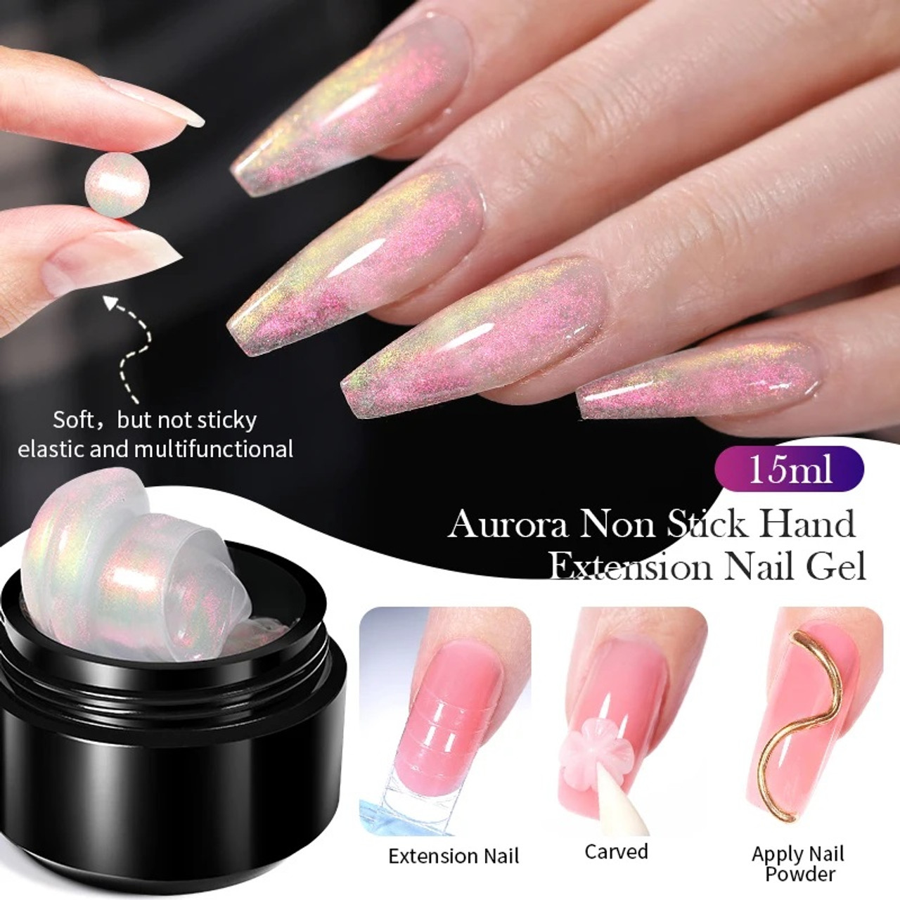 Pink Press on Nails Medium Short,24 Psc Blue Coffin Nigeria | Ubuy